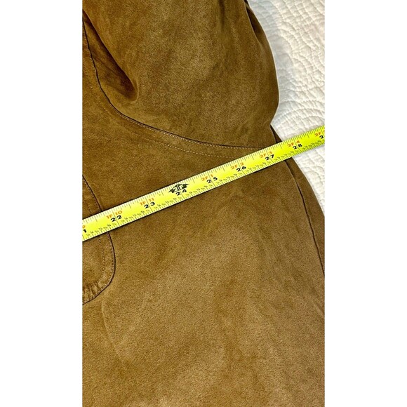 Weatherproof Garment Co. Harrington Bomber Jacket Men's Suede Brown Size XXL - Picture 4 of 9